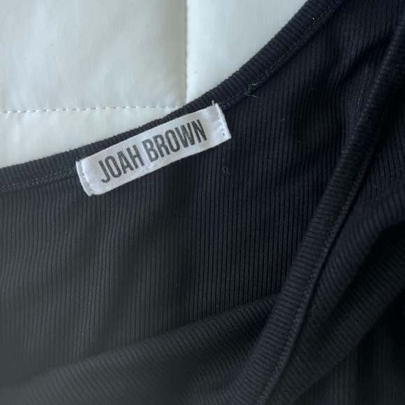 joah brown one shoulder top - Picture 4 of 4